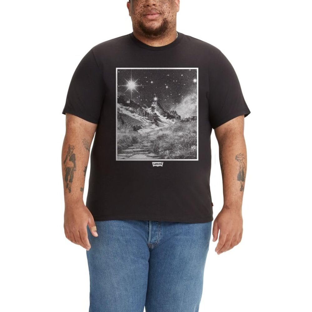 New! Levi's Stargaze Graphic T-Shirt Men's XXL